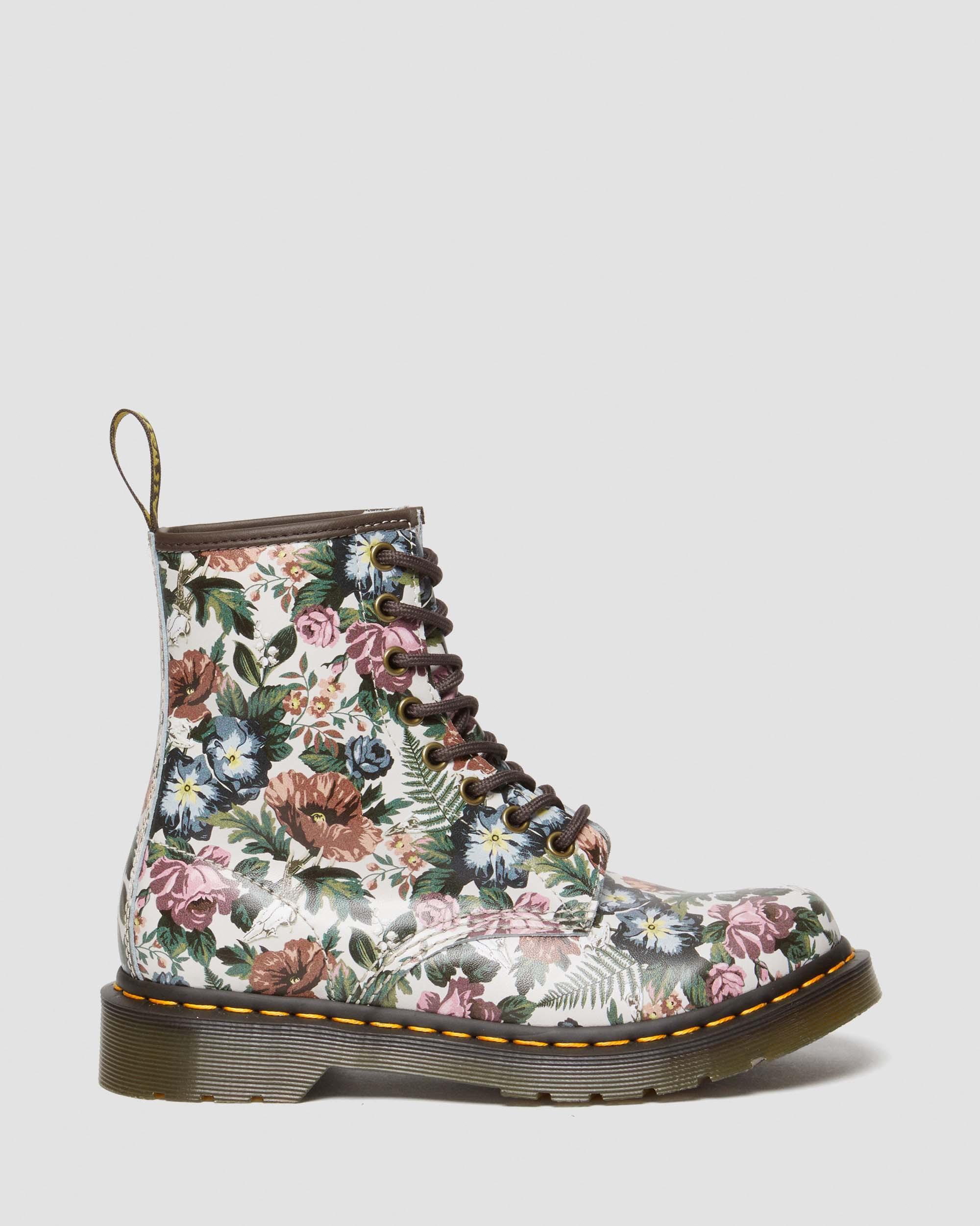 1460 Women's English Garden Leather Lace Up Boots