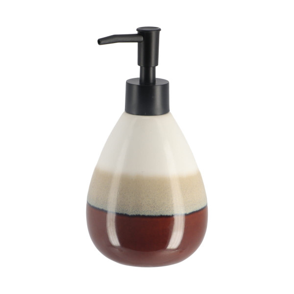 Dozownik na mydło do łazienki Tricolor z pompką 370 ml