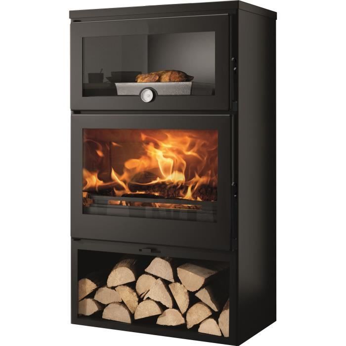 Wood-burning stove - PANADERO - Faro Ecodesign - 6.9 kW - 60 cm logs