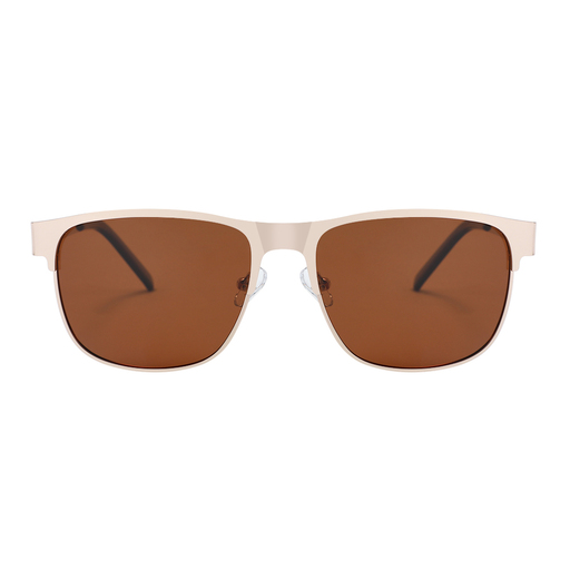 Sexton Sonnenbrille | Quadratische Aviator-Sonnenbrille aus Metall