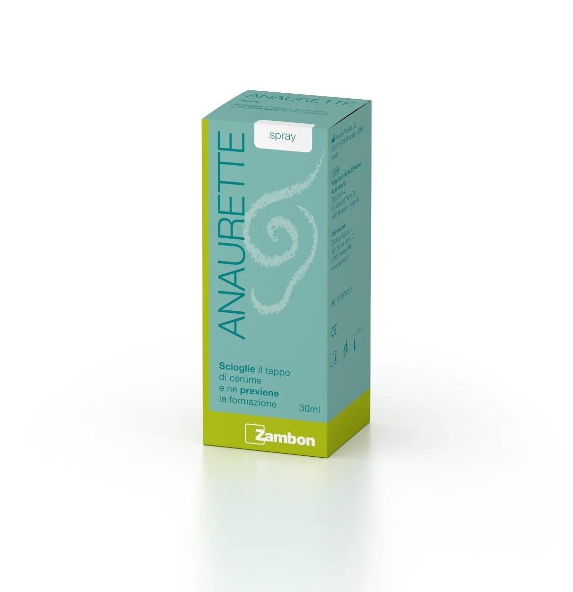 ANAURETTE Anaurette spray para oídos 30 ml para eliminar el cerumen.