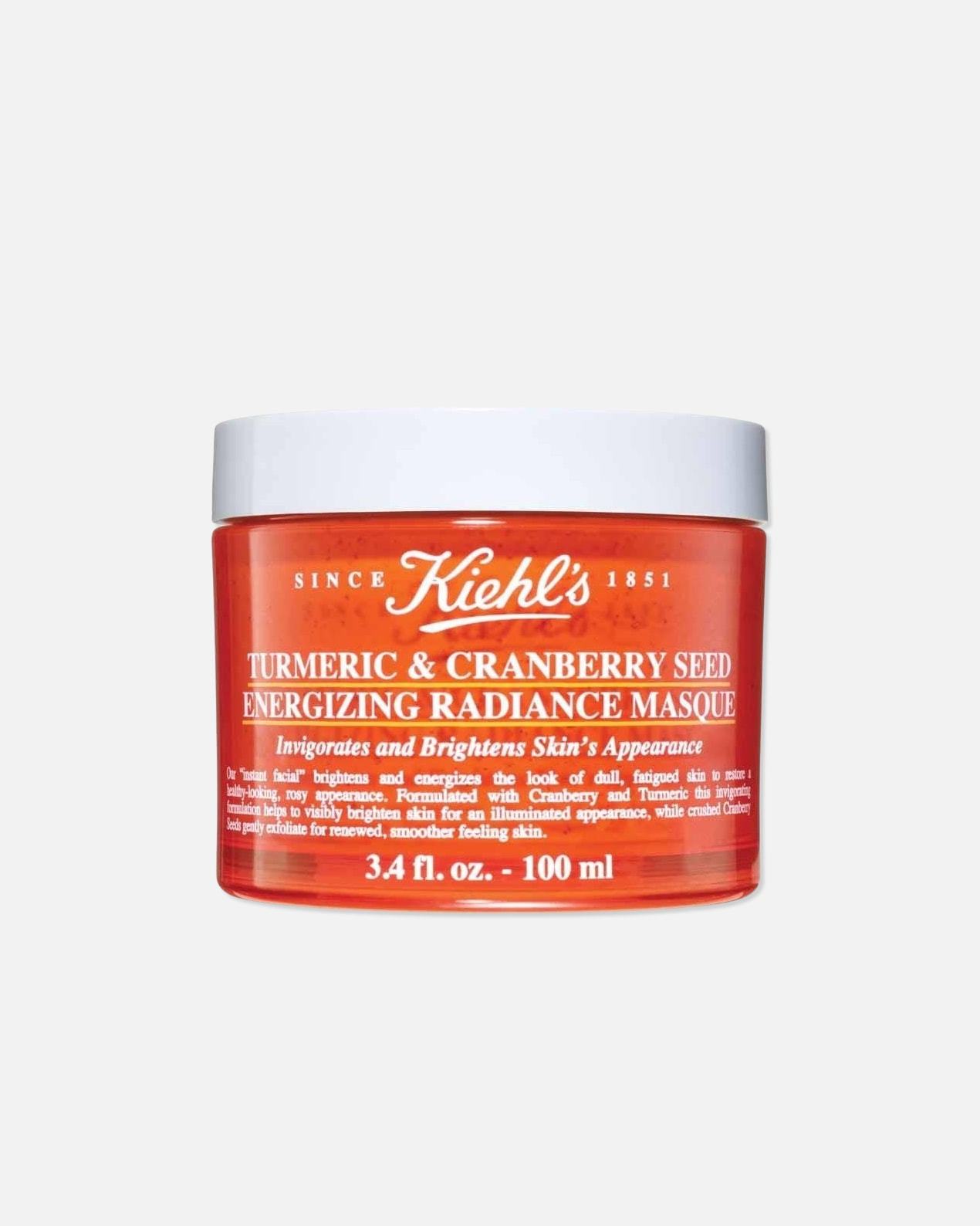 Kiehl's Glow maska za blistav izgled s kurkumom, brusnicom i sosom - 100 ml
