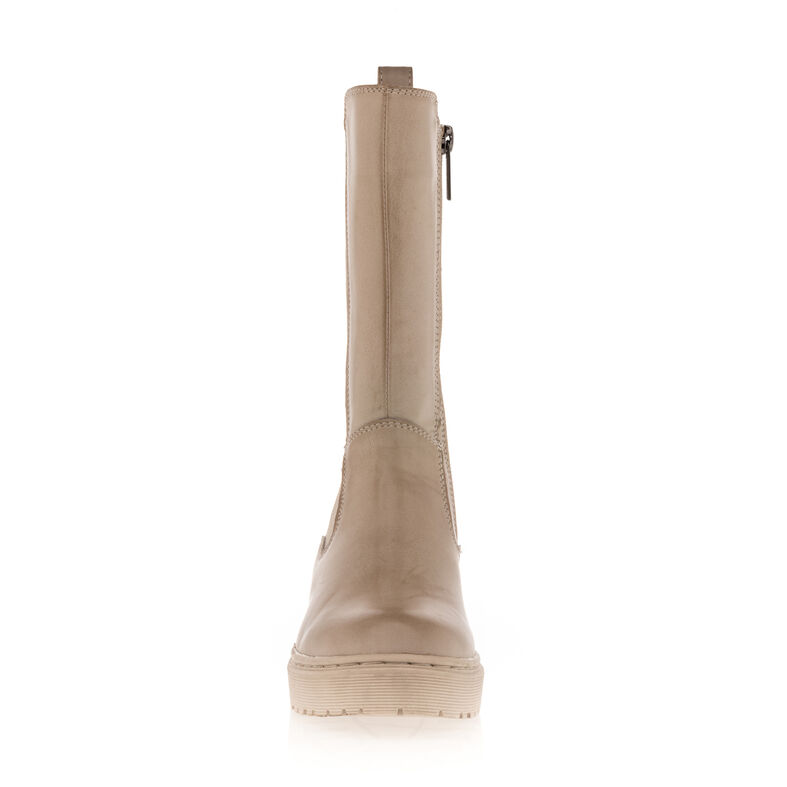 Beige jentestøvler