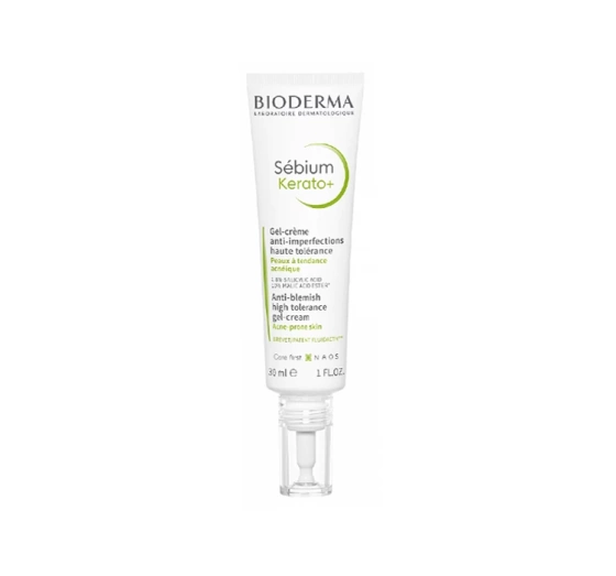 Bioderma Sebium Kerato  przeciwtrądzikowy krem-żeldo twarzy 30 ml