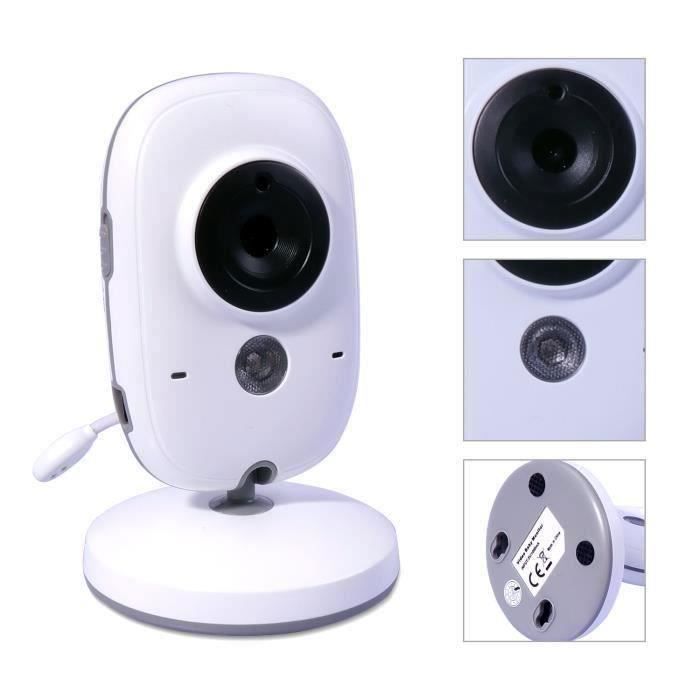 Babyphone - Vb603 L0339A - Moniteur Ecoute Bébé Sans Fil - Blanc - Rechargeable USB - Numérique