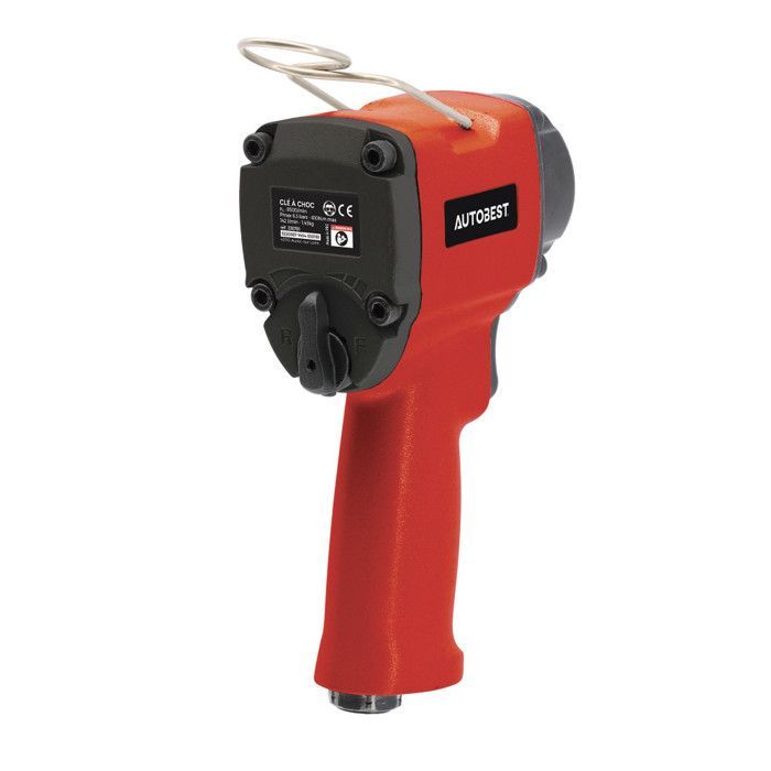 Ultra-compact pneumatic impact wrench, 610nm, 1/2
