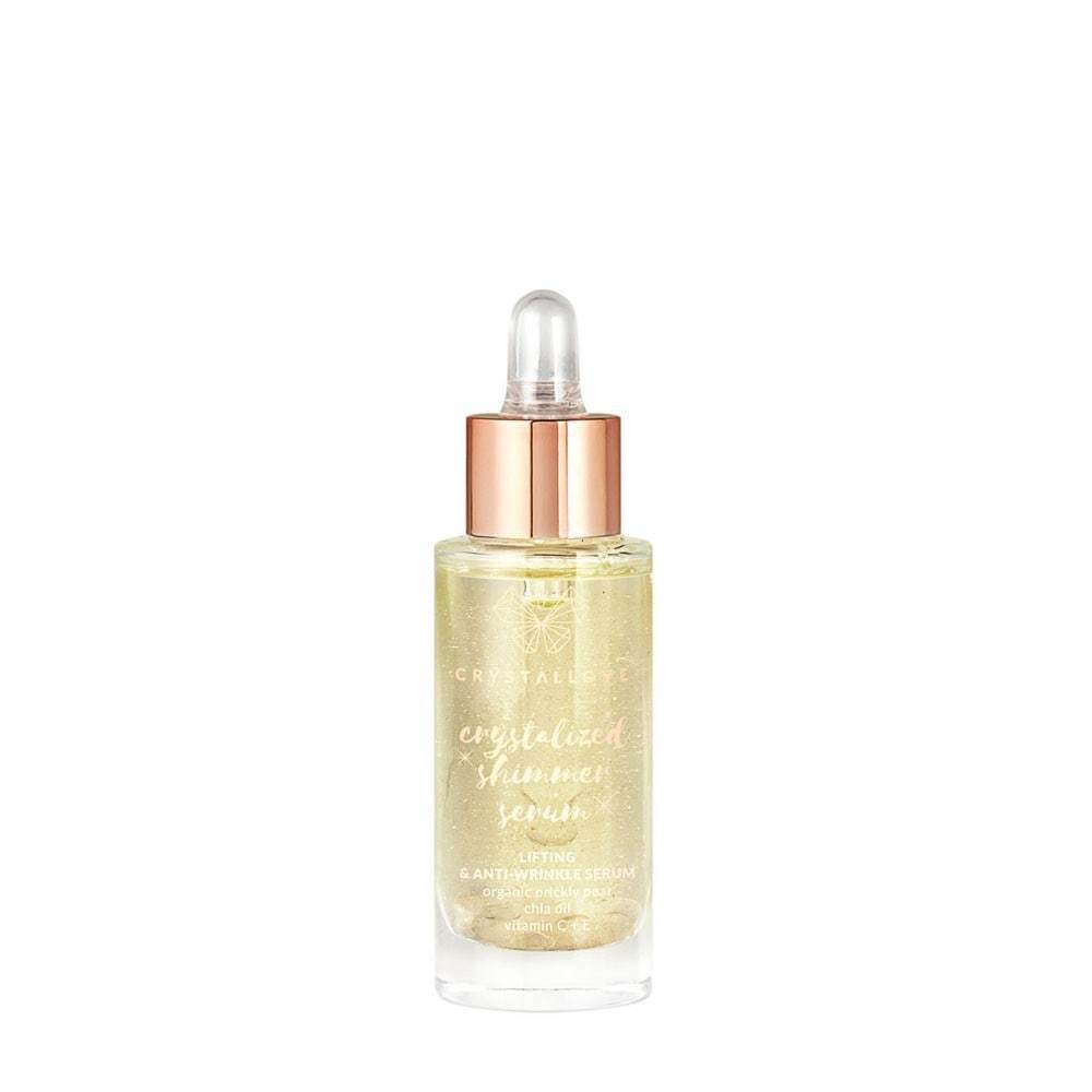 Crystallove mitrinošs serums, dzidrs kvarca mirdzuma serums – 30 ml