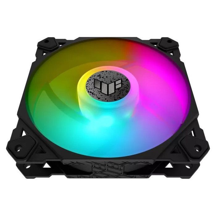 Confezione da 3 ventole ASUS TUF Gaming TF120 ARGB - 120 mm, nere