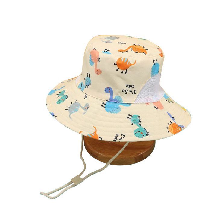 Gorro FUNMOON para niño, gorro de verano para el sol, gorro de playa para bebé, gorro de pescador para exteriores, ajustable - 686192