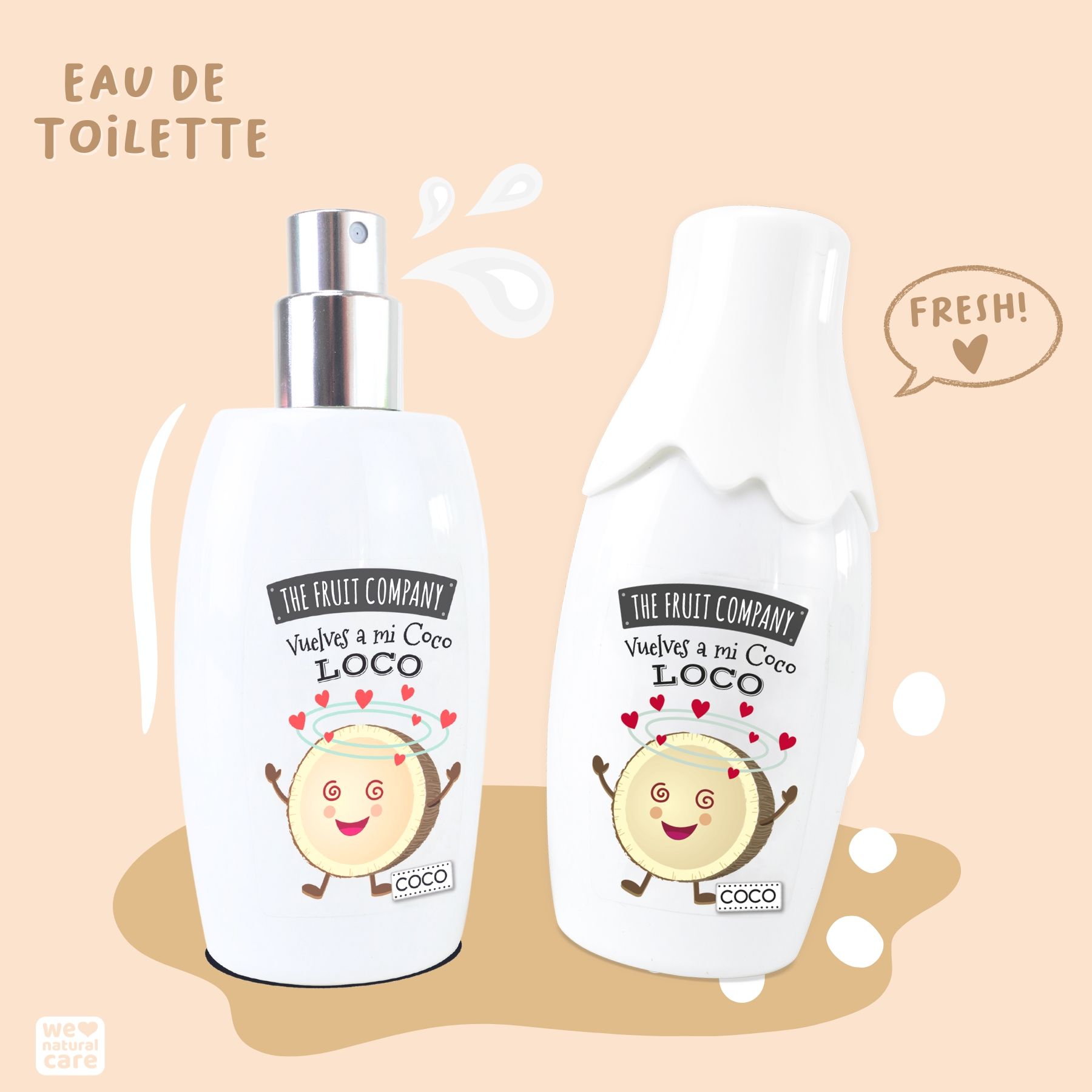 Kokosova kolonjska voda Ženski parfumi
