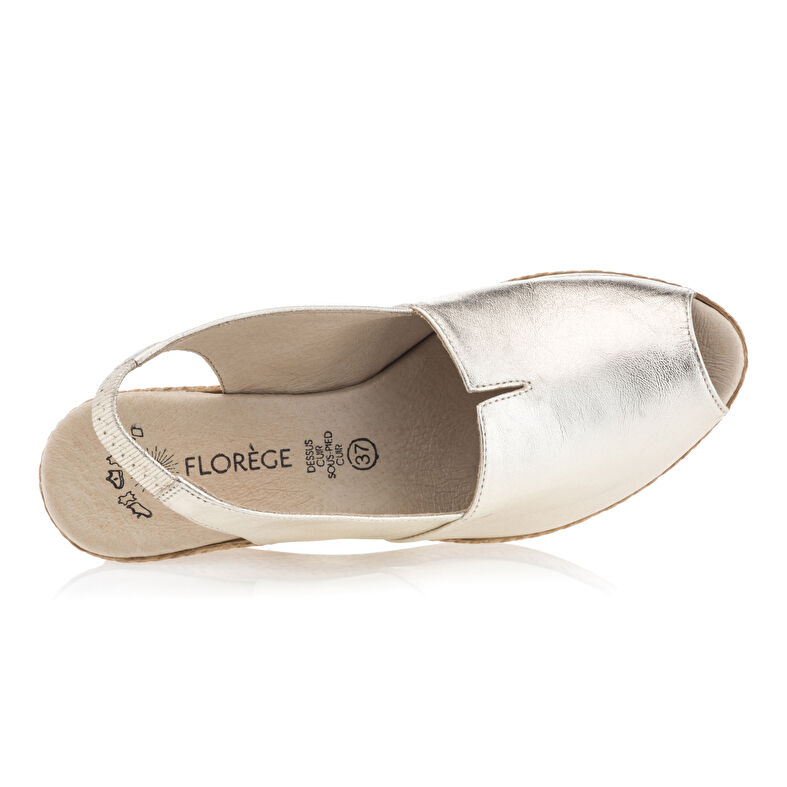 Scarpe comode da donna gialle