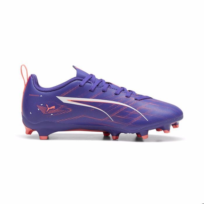 Botas de fútbol infantiles - Puma - Ultra Play FG/AG - Azul - Transpirables - Tacos moldeados