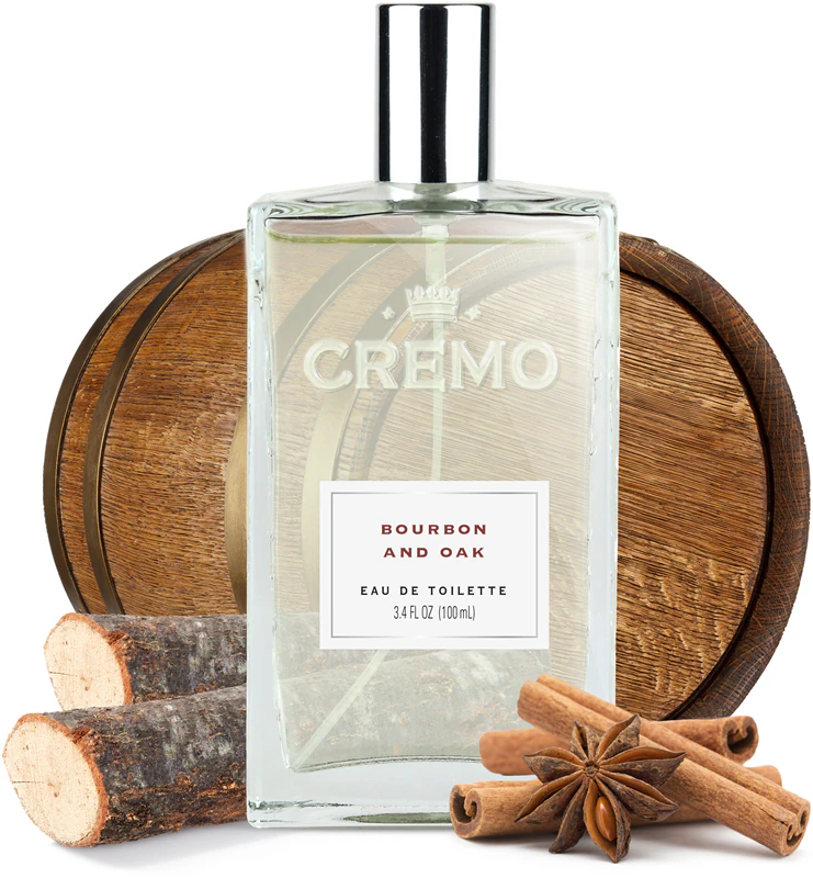 Cremo Spray Keulen Bourbon & Oak Eau de Toilette voor heren