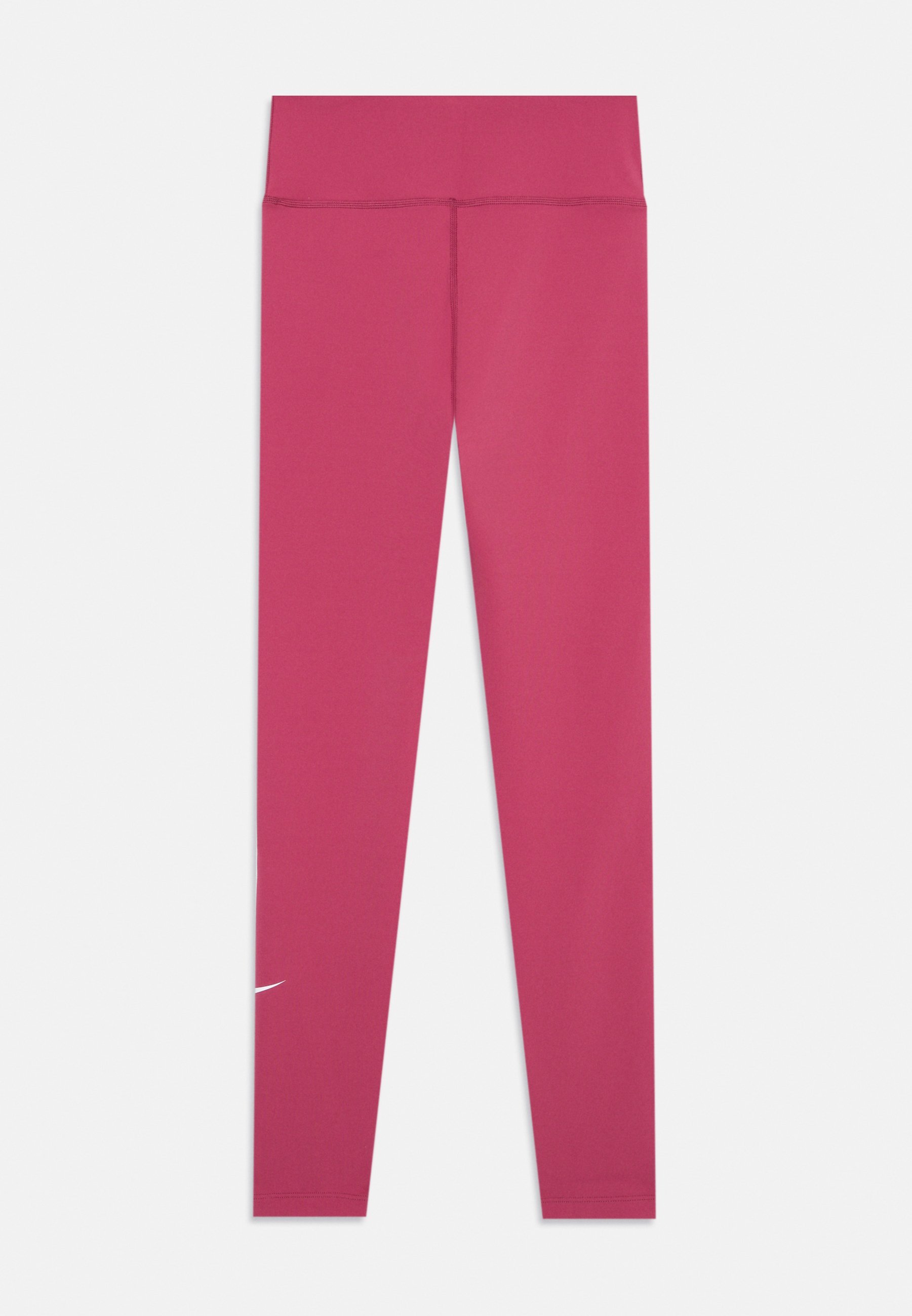 Nike Performance UNISEX - Leggings - zoete biet/wit