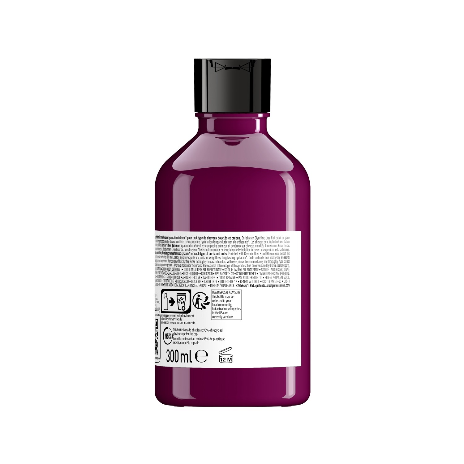 L'Oréal Professionnel šampon za kosu Curl Expression intenzivna hidratantna krema za čišćenje - 300 ml