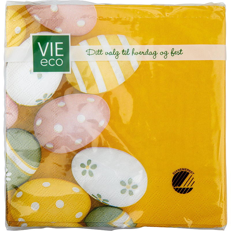 Vie Home Servetter 20-pack 33x33 cm, Påsk
