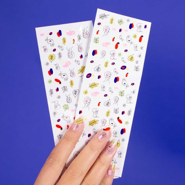 Lottie London Stick To It Nagelsticker – Abstrakt