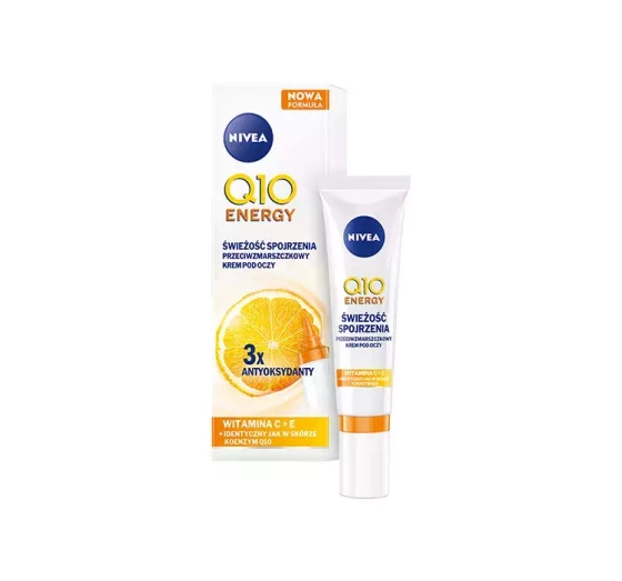NIVEA Q10 Energy przeciwzmarszczkowy krem pod oczy świeżość spojrzenia 15 ml