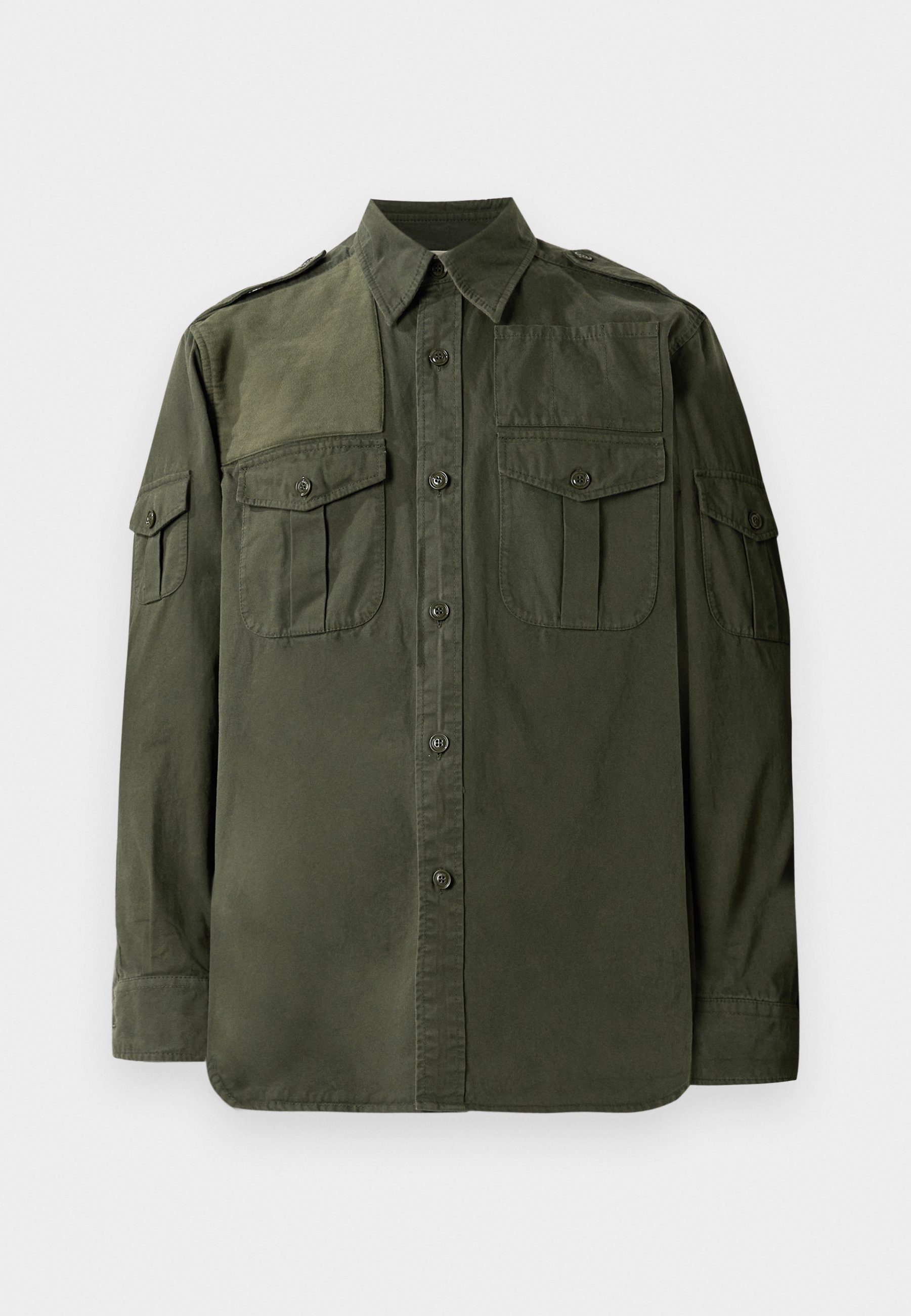 ASPESI HOUSTON SHIRT - Skjorte - military