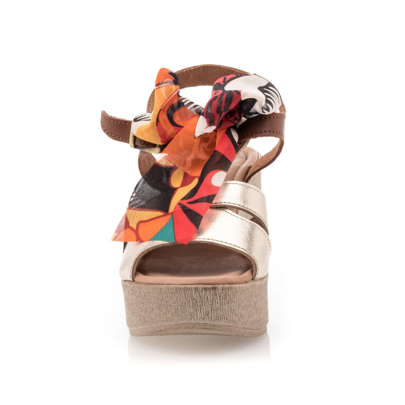 Sandali da donna gialli / Scarpe aperte in punta