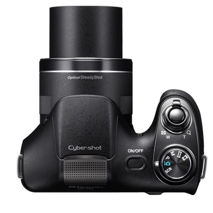 SONY DSC-H300 - Cámara digital bridge de 20 MP con sensor CCD y zoom óptico de 35x