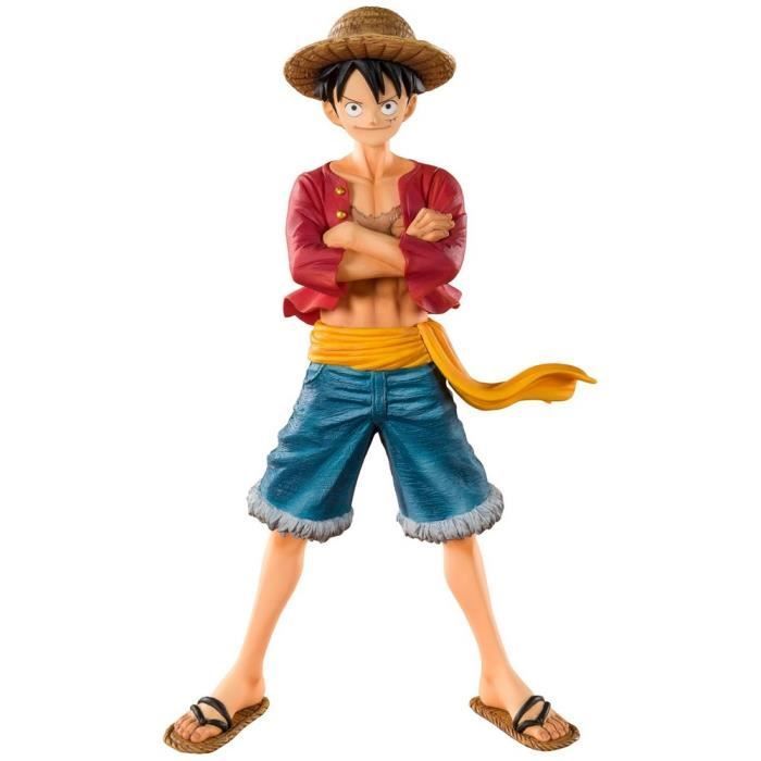 Figura coleccionable - BANDAI SPIRITS - Monkey D. Luffy - 14 cm - Sombrero de paja - One Piece