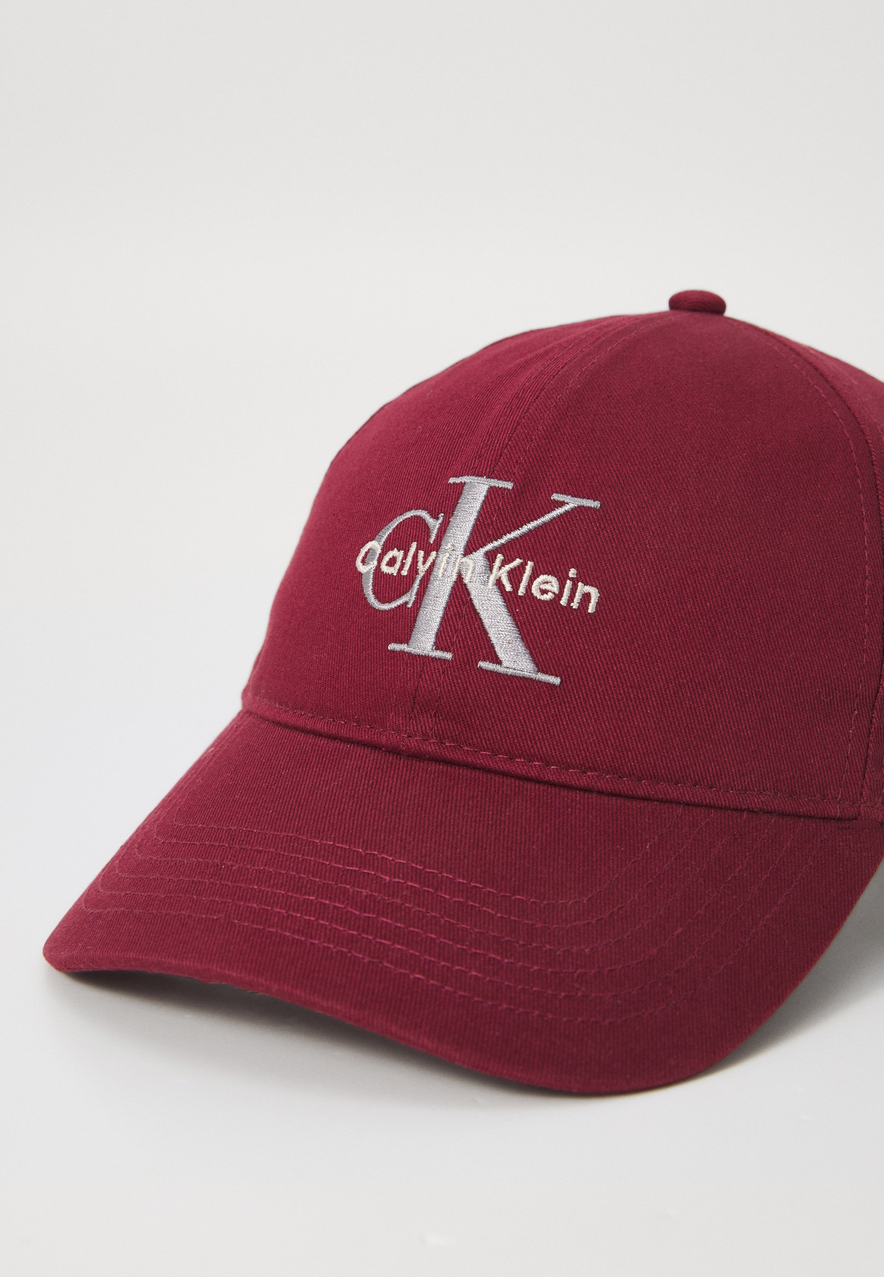 Calvin Klein MONOLOGO EMBROIDERY BASEBALL - Cappellino - rosso intenso