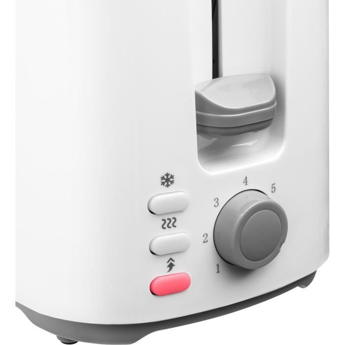 Toaster - SENCOR - STS 2606WH - 750 W - 2 slots - White