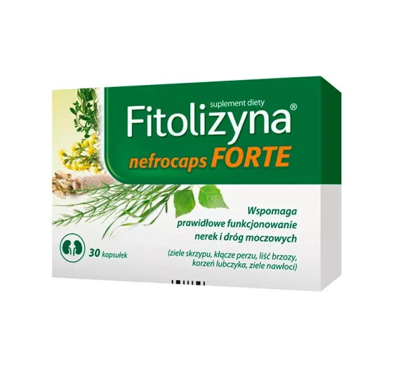 Fitolizyna Nefrocaps Forte suplement diety 30 kapsułek