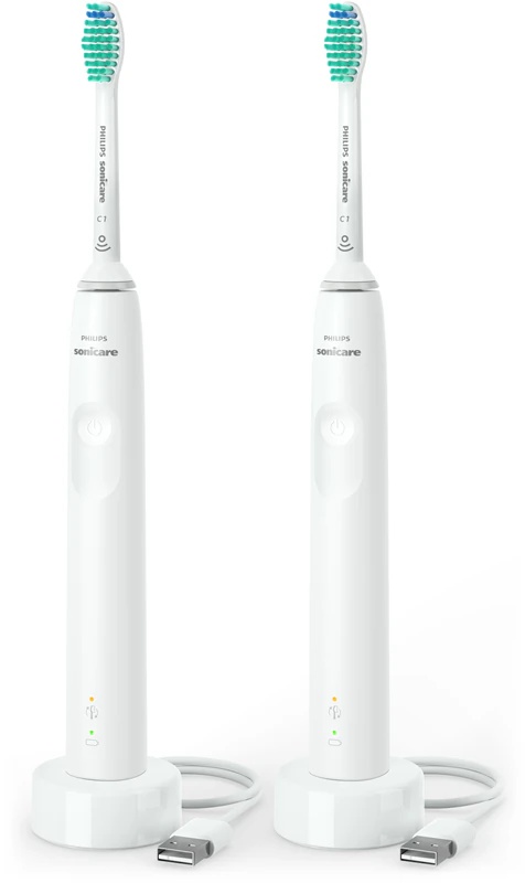 Philips Sonicare 3100 1+1 HX3675/13 električna sonična zobna ščetka