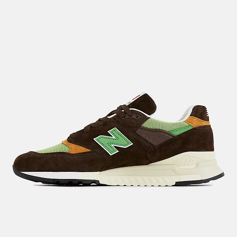 Unisex Wyprodukowano w USA 998 - Brązowy z zielonym