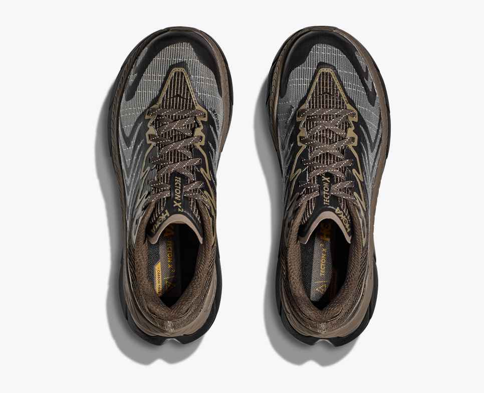HOKA Stealth/Tech Tecton X 2 Marrón oscuro/Negro