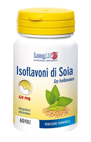 LONG LIFE Soja-Isoflavone LongLife 60 Kügelchen Nahrungsergänzungsmittel für die Wechseljahre