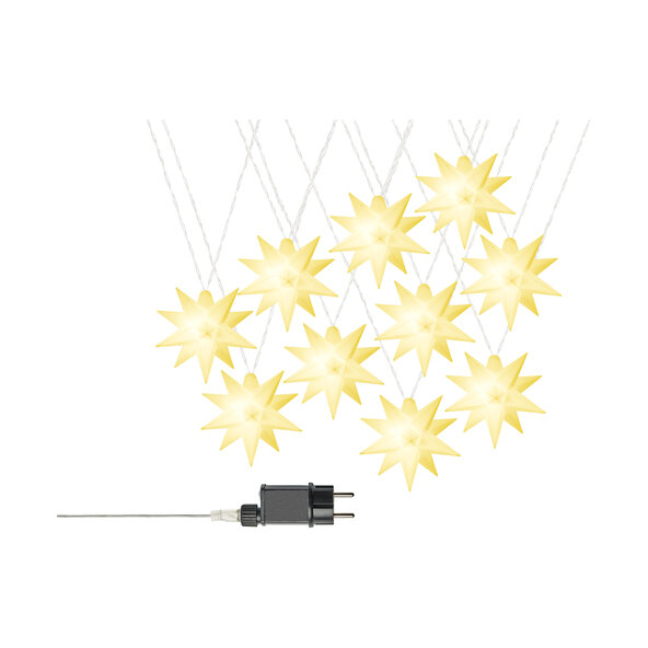 10 LED-sterrenlichtjes, wit