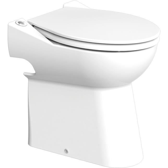 SANICOMPACT 43 ECO + WC pan with integrated macerator - SFA - C43STD