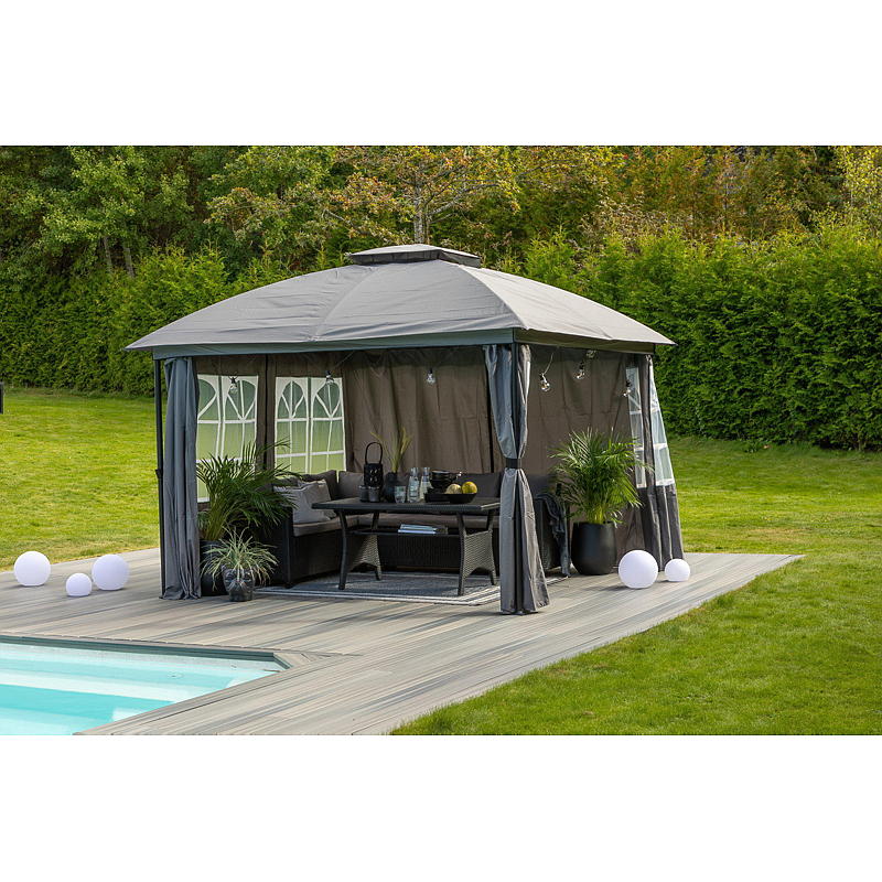 Hauspavillon Mali 3,3 x 3,3 m