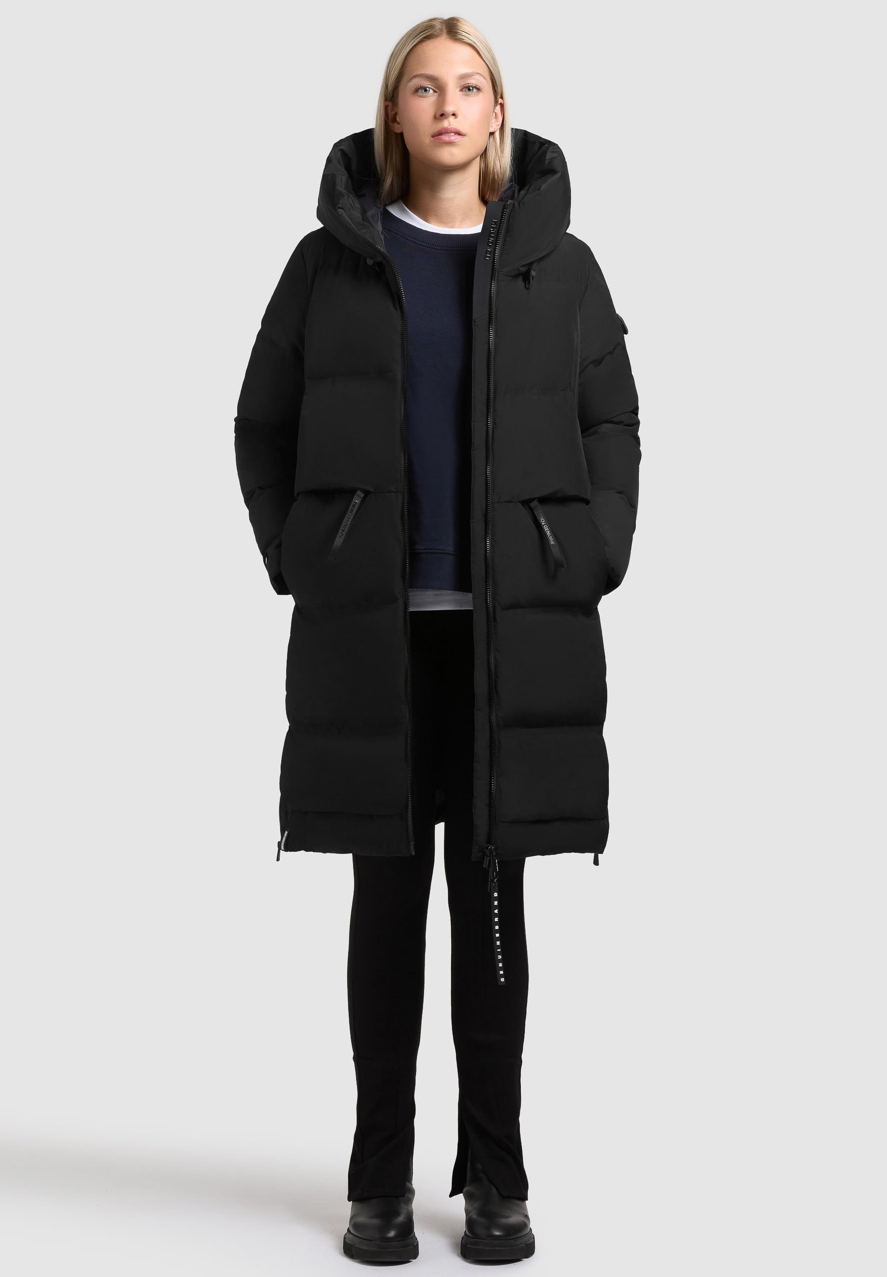khujo AROMA2 - Cappotto invernale - nero