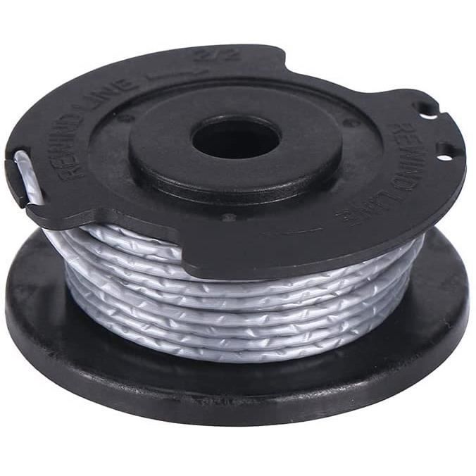 Paquete de 8 carretes de hilo de repuesto para desbrozadora Bosch Art 23 26 SL de 4 m x 1,65 mm [530]