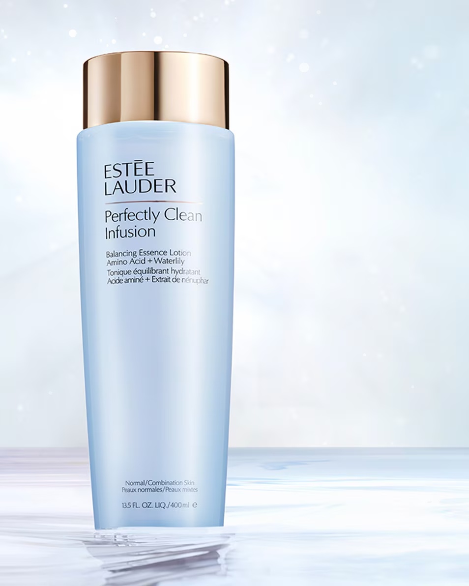 ESTÉE LAUDER PERFECTLY CLEAN INFUSION BALANCING ESSENCE LOTION ΜΕ ΑΜΙΝΟΞΥ 15 WATERLILY ΕΝΥΔΑΤΙΚΗ ΤΟΝΩΤΙΚΗ - ΓΙΑ ΚΑΝΟΝΙΚΗ/ΜΙΚΤΗ ΕΠΙΔΕΡΜΙΔΑ