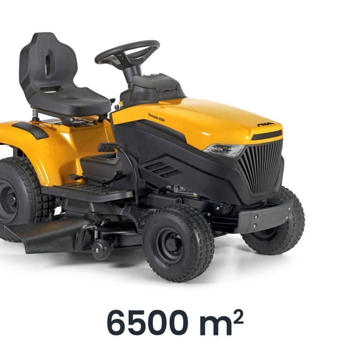 STIGA TORNADO 5108 GARDEN TRACTOR, 108 CM, 452 CM³ – SIDE DISCHARGE, STEEL FRONT AXLE – LAWNS UP TO 6,000 M²