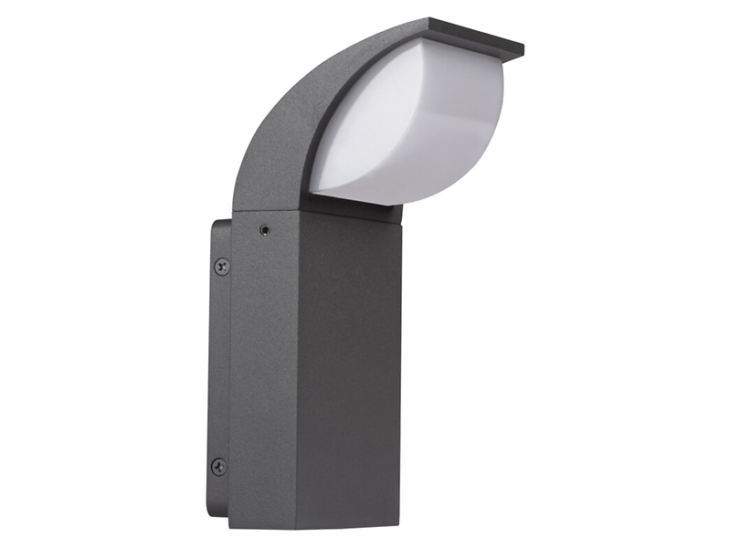 Kinkiet ogrodowy Abete LED aluminiowy szary