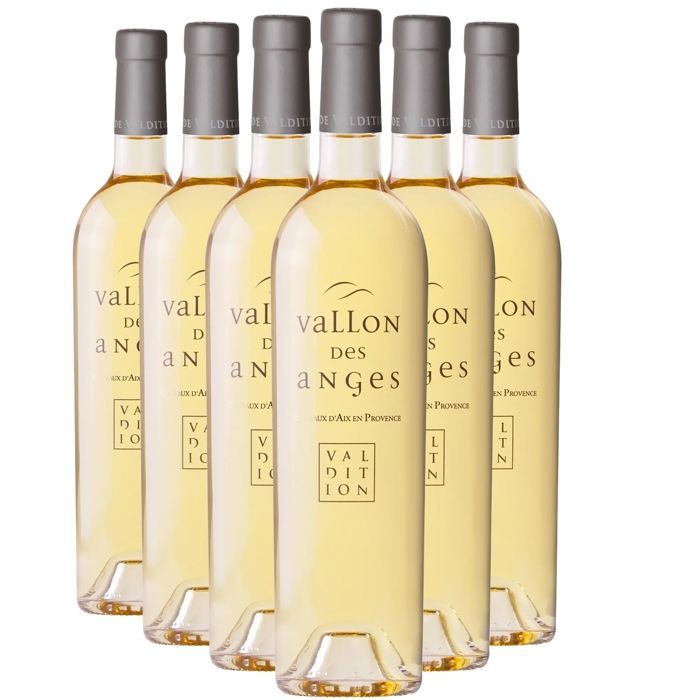 Domaine de Valdition Coteaux d'Aix-en-Provence 2023 - Vino Blanco (6x75cl) Ecológico.