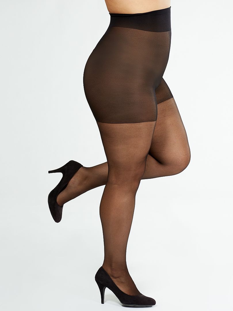 Sanpellegrino' Curvy Comfortable Panty's Maat 20 D - Zwart