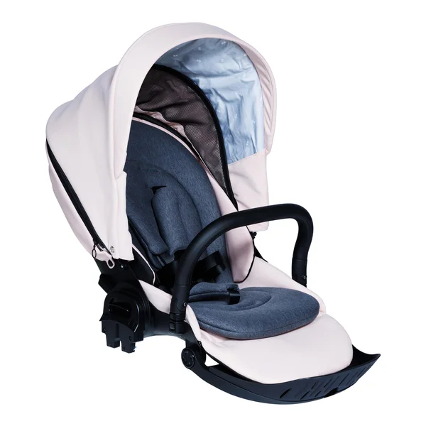 Nordbaby Active Lux Kinderwagen-Set, Pfingstrosenbeige, Chromgestell