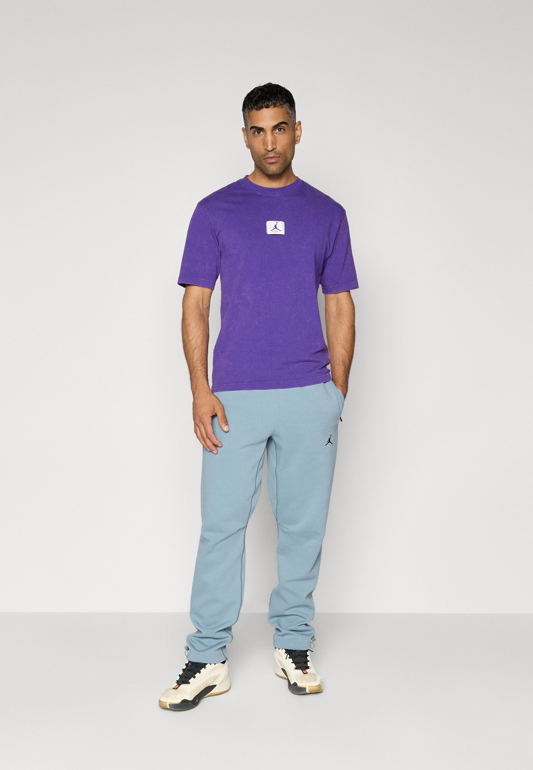 Jordan JORDAN SPORT HOOP FLEECE - Pantaloni della tuta - grigio aviatore/grigio ferro