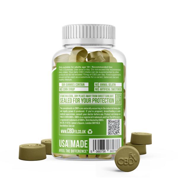 CBDfx Kurkuma- ja Spirulina-CBD-karkit X60 1500mg | Terveys | Superdrug