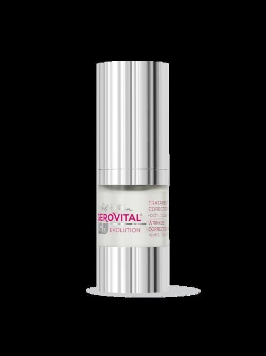 Gerovital Traitement de correction des rides – Yeux, lèvres, front 15 ML Zone du corps Affronter