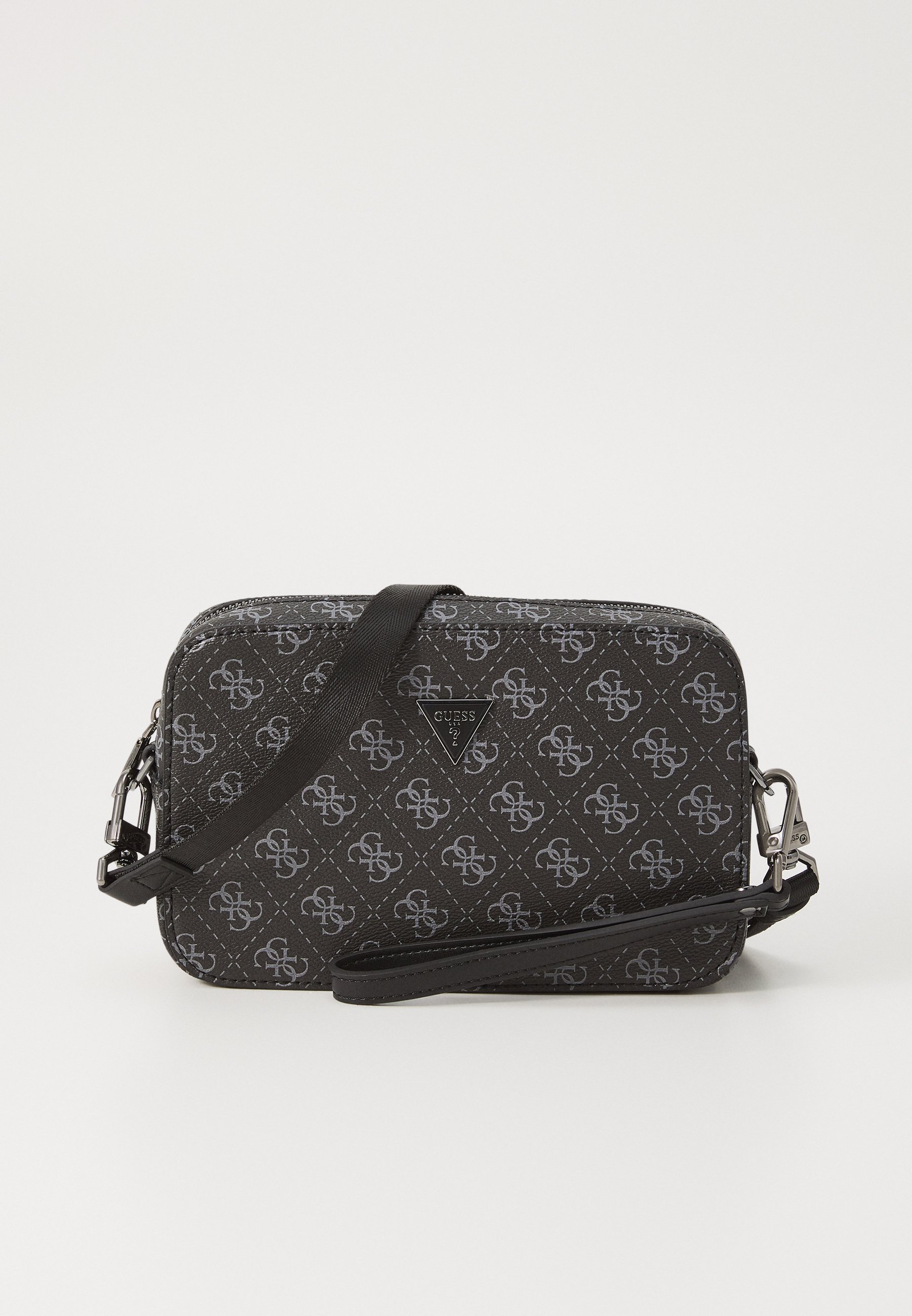 Guess MILANO MINI CAMERATAS - Crossbodytas - donkerzwart