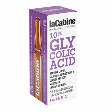 laCabine Glykolihappokuorinta-ampulli, jossa 10 % glykolihappoa 2 ml 2 ml