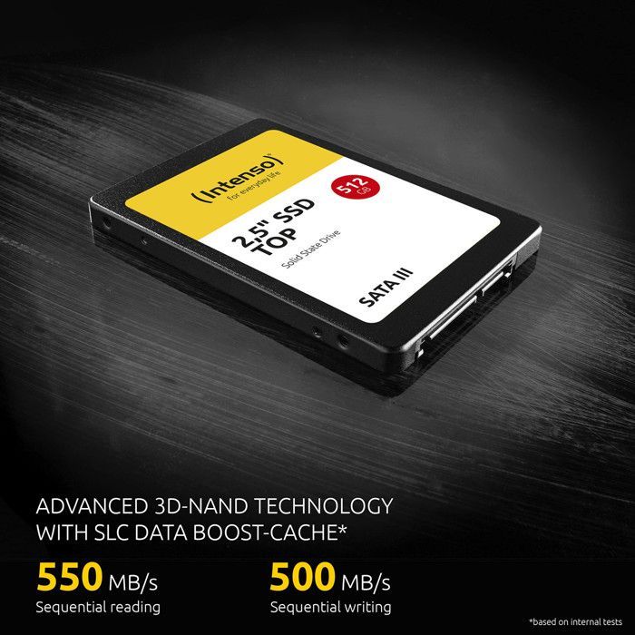 Internal hard drive - INTENSO - 3812430 - 128GB - 2.5